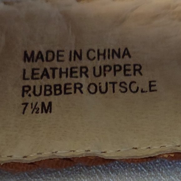 Michael Kors rear zipper brown weave open toe 3" heels, size 7.5M - Picture 4 of 4